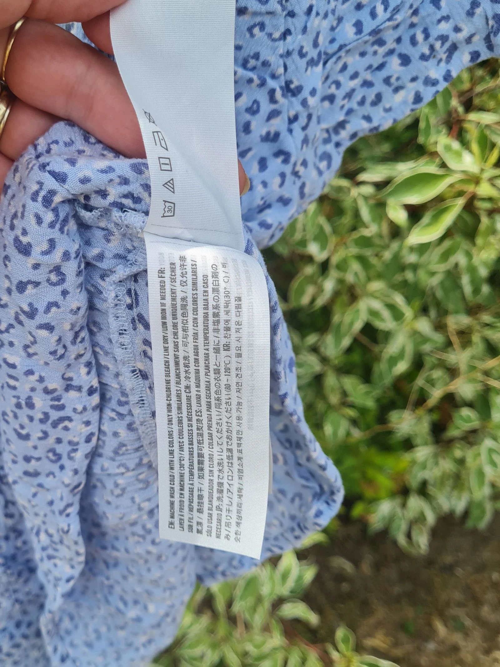 Blauw korte top 🌺 Hollister – photo 5